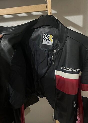 bershka motorcu ceket  - Görsel 3