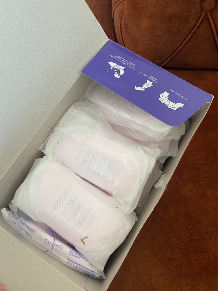 Lansinoh Blue Lock Göğüs Pedi - Görsel 2