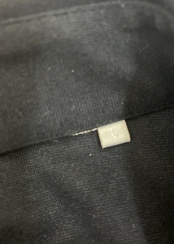 Düğmeli Siyah Uzun Kollu Ceket - Görsel 5