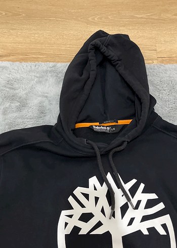Siyah Kapüşonlu Erkek Sweatshirt - Görsel 7
