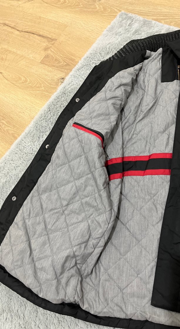 Siyah Erkek mont - Görsel 3