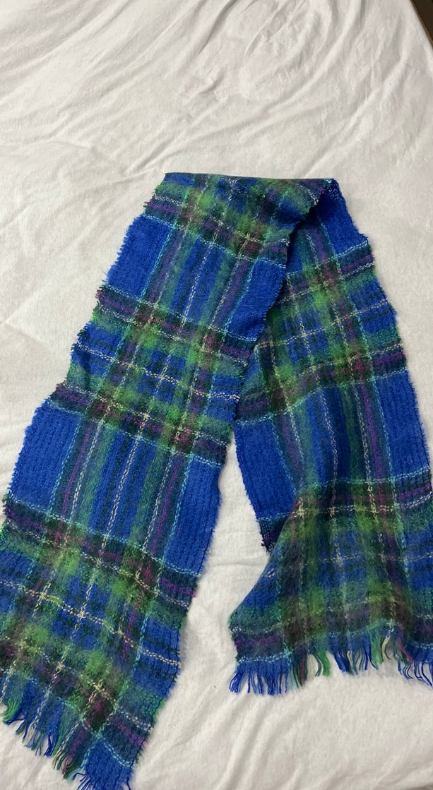 Çok Renkli Uzun Bağlamalı Atkı - Görsel 2