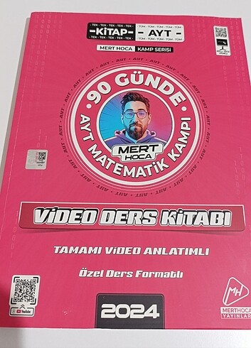 Mert hoca 90 günde ayt video ders kitabı 