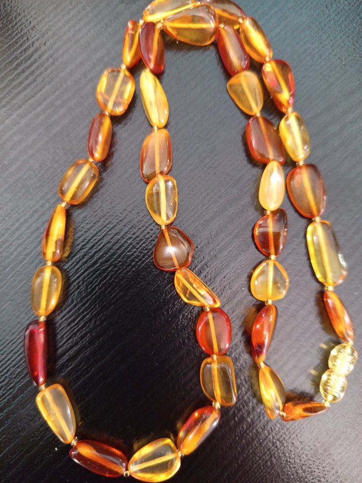 Rus kaya damla kolye - Görsel 3