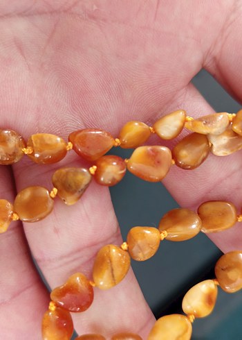 Rus kaya damla kolye - Görsel 2