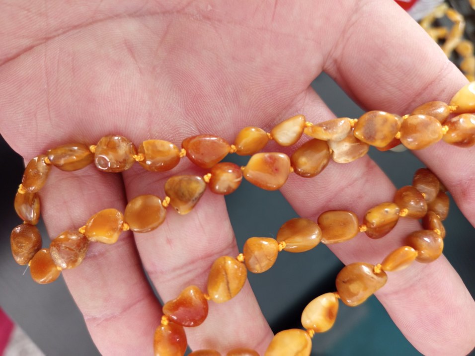 Rus kaya damla kolye - Görsel 2