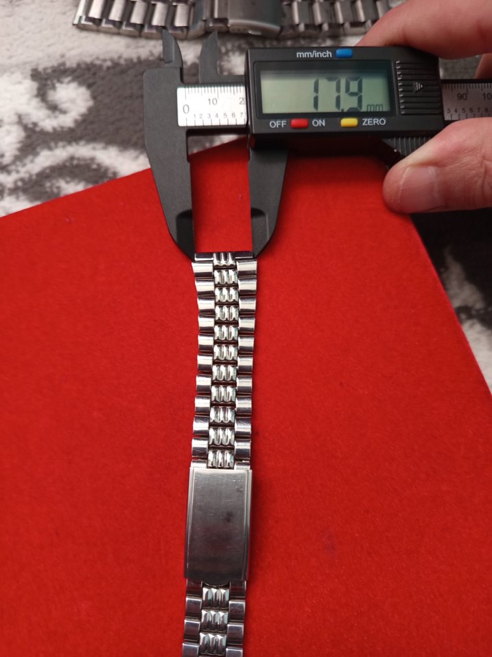 Klasik Erkek Saat Kayışı Metal Kordon - Görsel 4