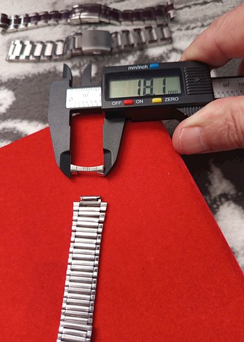 Metal Erkek Saat kordonu - Görsel 5