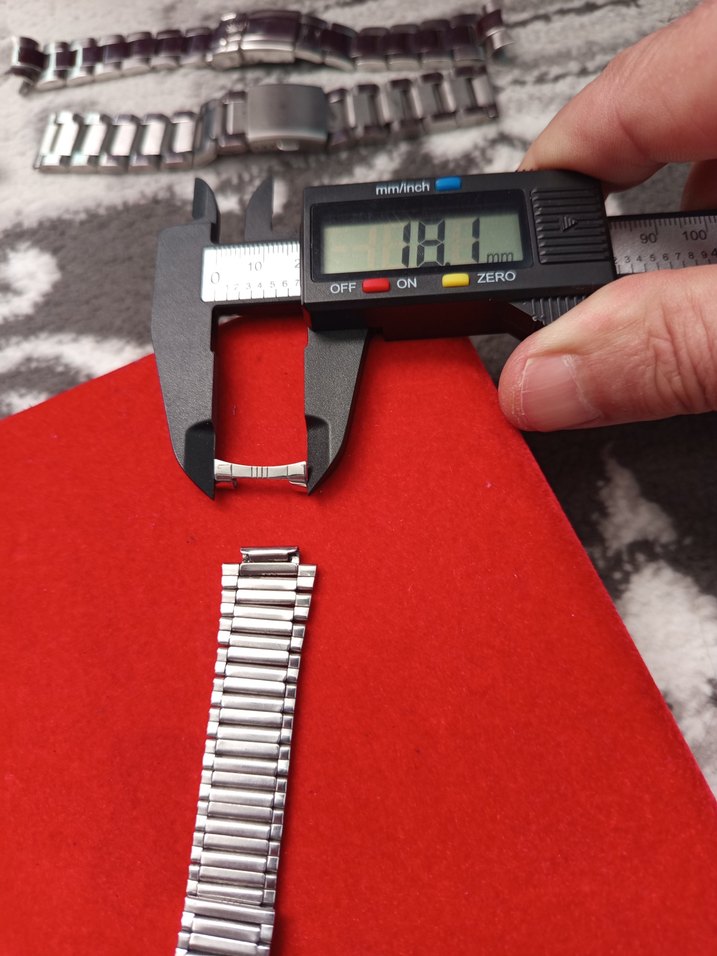 Metal Erkek Saat kordonu - Görsel 5