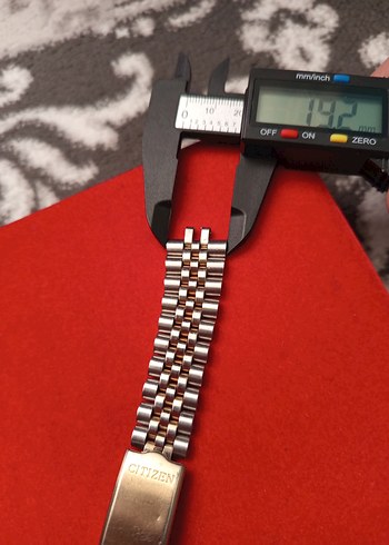 citizen marka Altın Renkli Vintage Erkek Saat Kayışı - Görsel 5