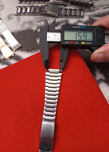 Klasik Metal erkek Saat Kordonu - Görsel 3