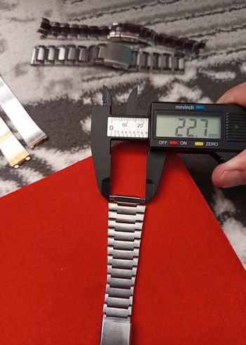 Klasik Metal erkek Saat Kordonu - Görsel 4