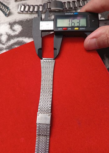 Retro Erkek Saat Kordonu Metal - Görsel 4