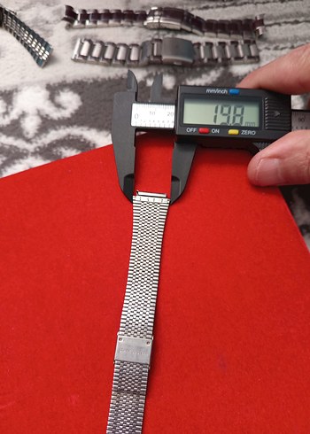 Retro Erkek Saat Kordonu Metal - Görsel 5