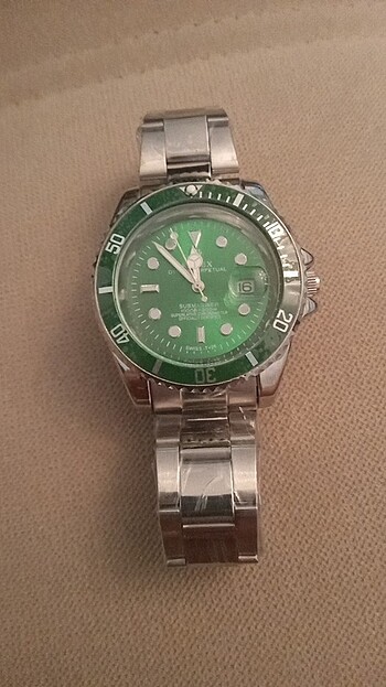Rolex Sıfır saat döner Bezel takvimli