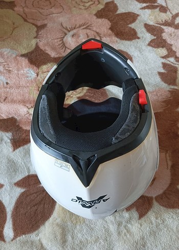 Beyaz Arwic Motosiklet Kaskı - Görsel 4