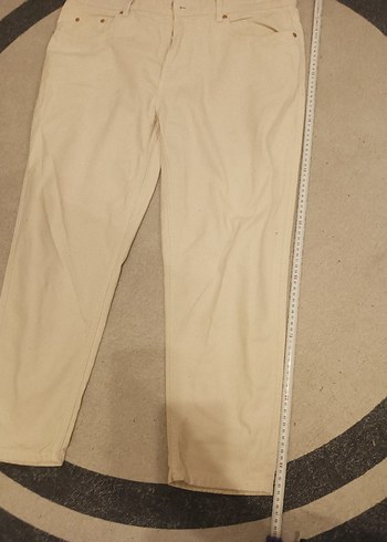 Bej ZARA Kot Pantolon - Görsel 6