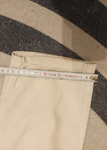 Bej ZARA Kot Pantolon - Görsel 8