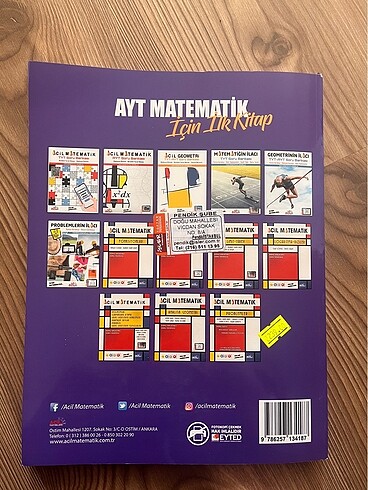  Acil matematik ayt soru bankası