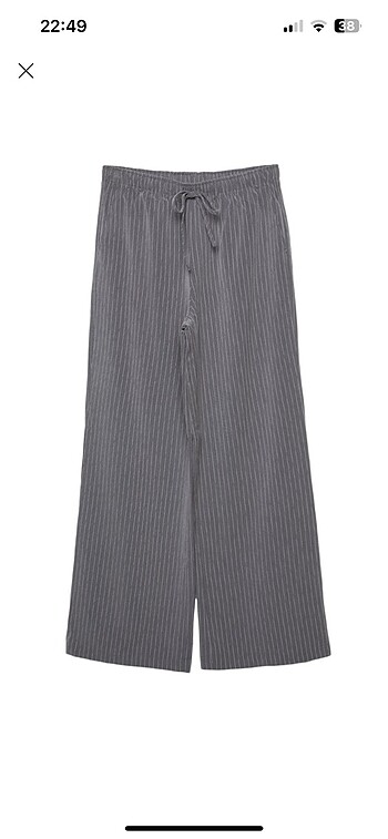 Stradivarius uzun dökümlü pantolon