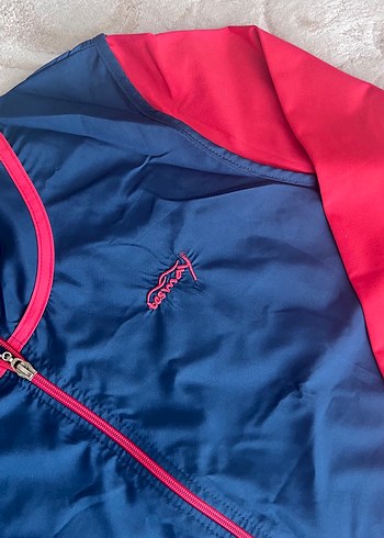 Uzun Kollu Nakışlı Mavi Kadın Tesettür Mayo - Görsel 5