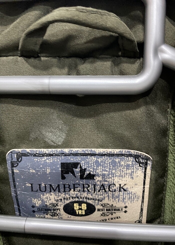 Lumberjack erkek çocuk mont - Görsel 4