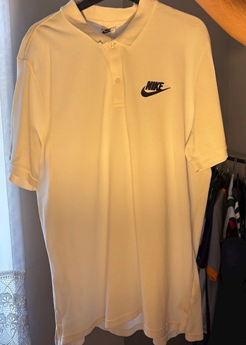 Nike Erkek Beyaz Polo Tişört