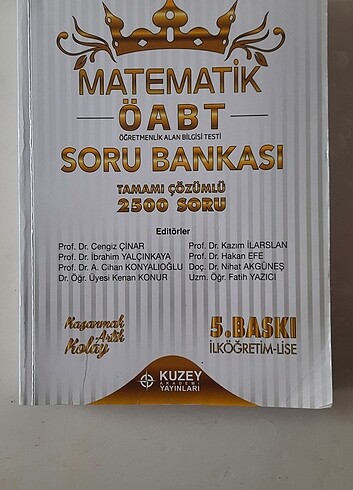 Kpss kuzey akademi ilköğretim matematik öabt soru bankası 