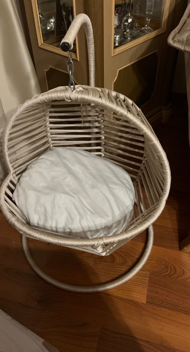 Bej kedi yatağı salıncak - Görsel 3