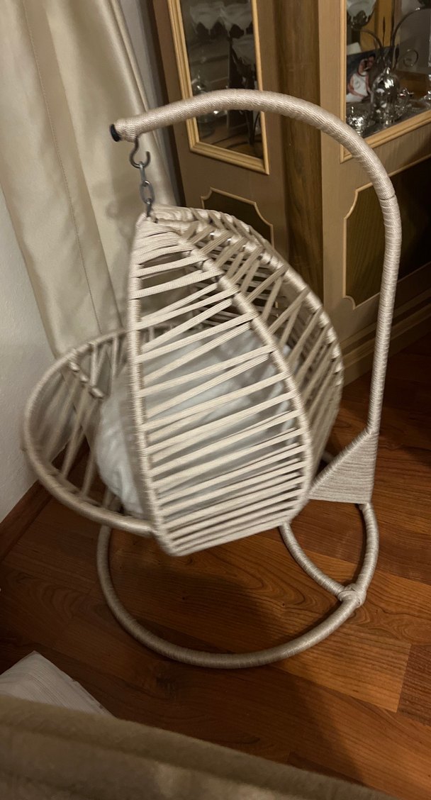 Bej kedi yatağı salıncak - Görsel 2