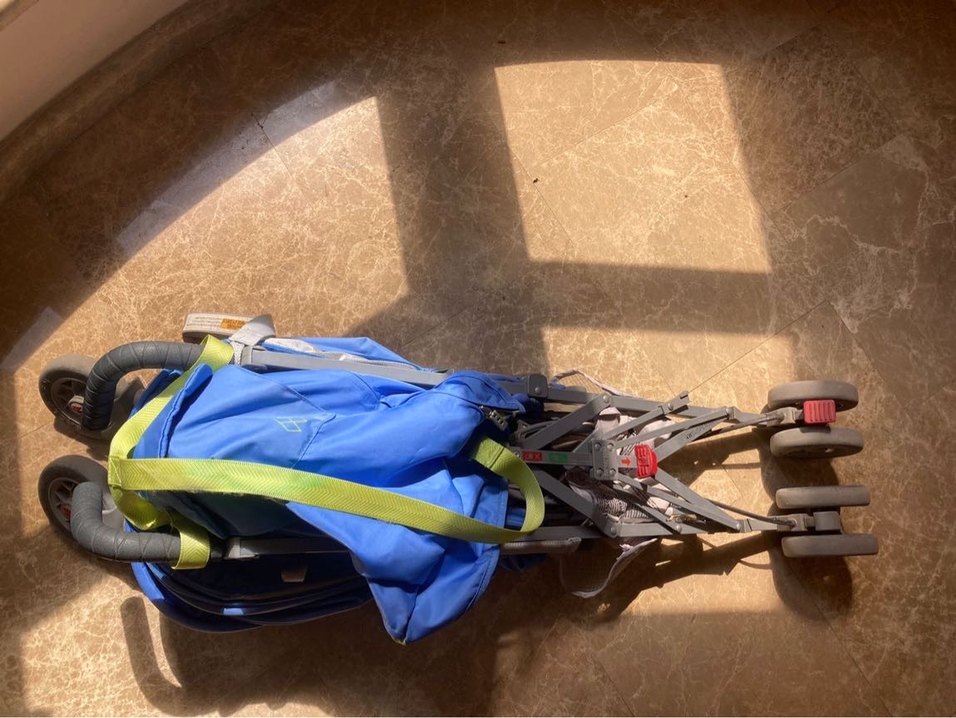 Maclaren Mavi Bebek Arabası - Görsel 4