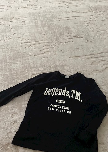 LC Waikiki Siyah Baskılı Erkek Sweatshirt