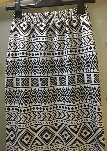 Lastik belli midi etek. S / XS bedene uygundur. - Görsel 5