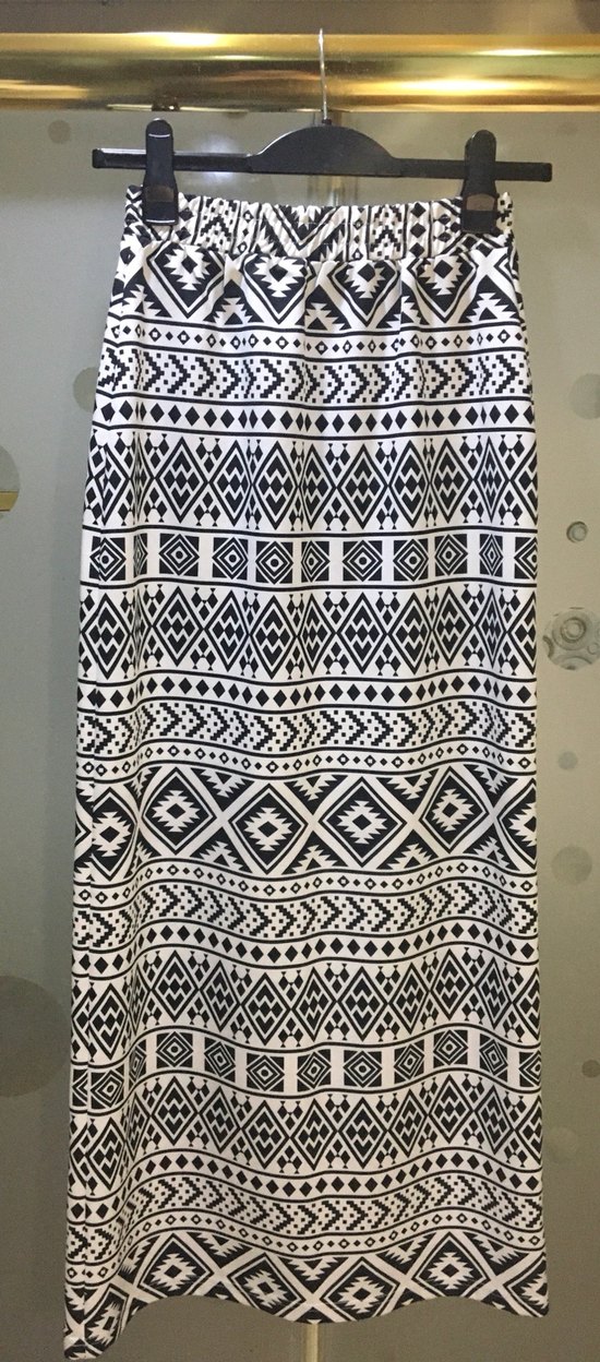 Lastik belli midi etek. S / XS bedene uygundur. - Görsel 2