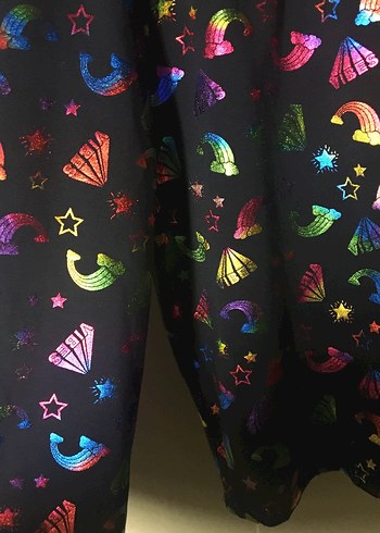 Çok Renkli Beli Lastikli Unisex Şort. S/M/L bedene uygundur. - Görsel 8