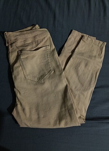 40 Beden Bej rengi skinny jean