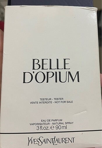 Belle d?opium YvesSaintLaurent 90 mL