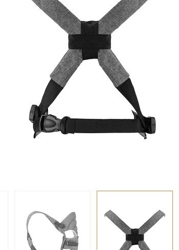 Gri Bebek Taşıyıcı Kanguru - Görsel 4