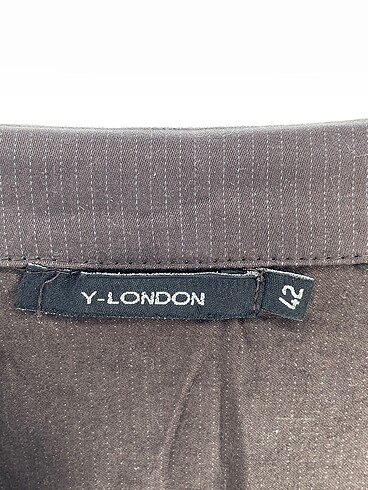 42 Beden kahverengi Renk Y-London Blazer %70 İndirimli.