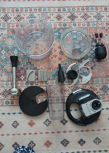 Gri Çok Fonksiyonlu Blender Parçaları - Görsel 6