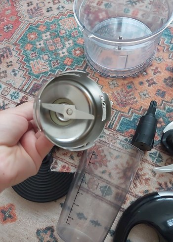 Gri Çok Fonksiyonlu Blender Parçaları - Görsel 4