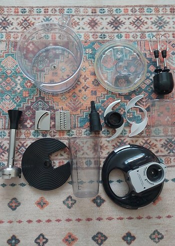 Gri Çok Fonksiyonlu Blender Parçaları - Görsel 3