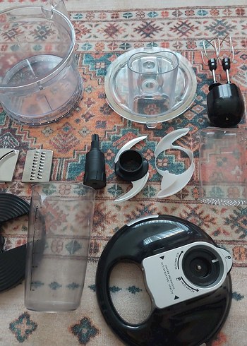 Gri Çok Fonksiyonlu Blender Parçaları - Görsel 2