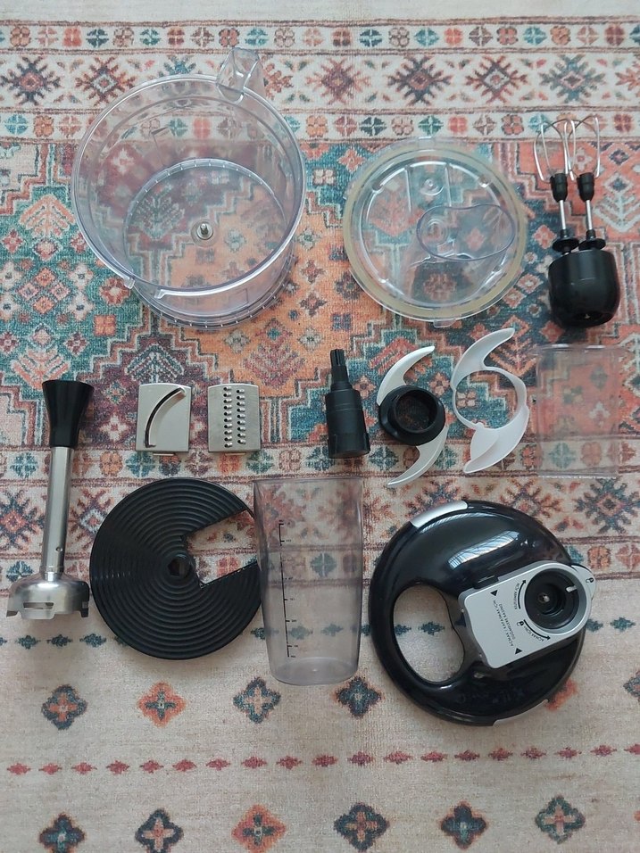 Gri Çok Fonksiyonlu Blender Parçaları - Görsel 3