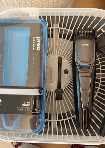 Preo Saç & Sakal Kesme Makinesi R-10 Mavi - Görsel 2