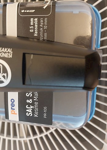 Preo Saç & Sakal Kesme Makinesi R-10 Mavi - Görsel 3