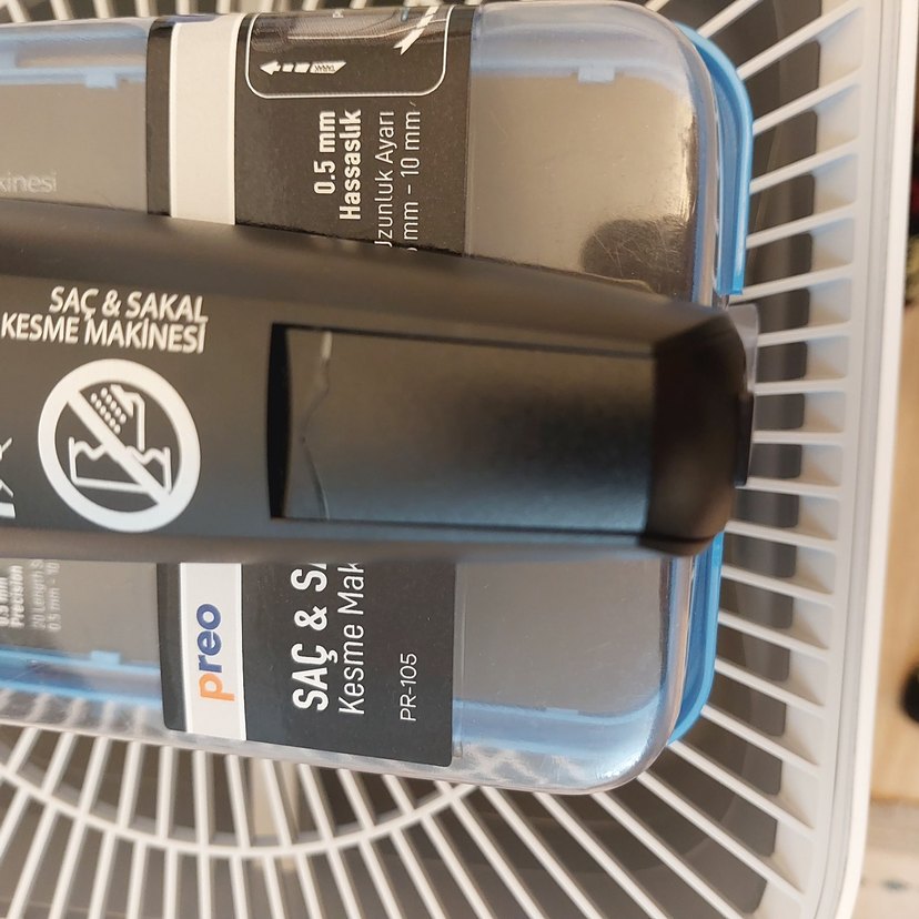 Preo Saç & Sakal Kesme Makinesi R-10 Mavi - Görsel 3