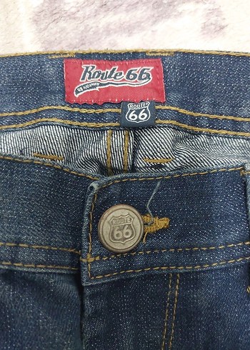 Renkli Batik Desenli Düğmeli erkek Kot Pantolon - Görsel 3