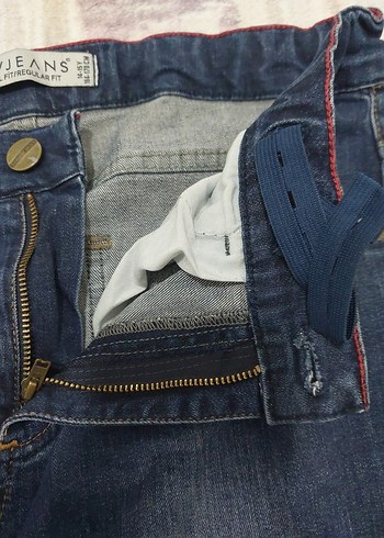 Gri Tonlu erkek cocuk Denim Rahat Kesim Pantolon - Görsel 3