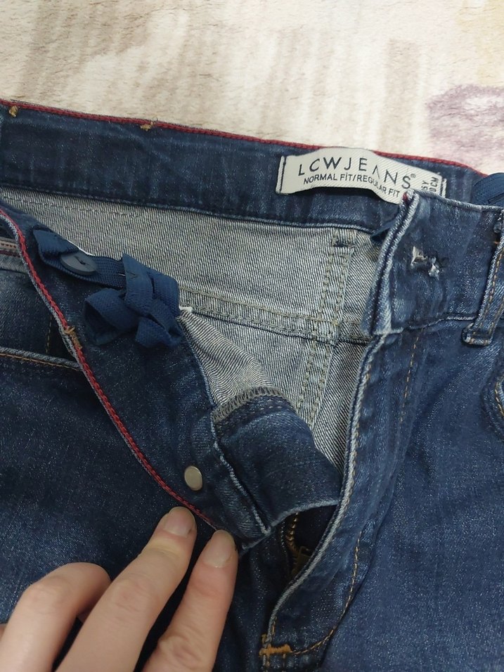 Gri Tonlu erkek cocuk Denim Rahat Kesim Pantolon - Görsel 4